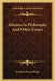 Atheism In Philosophy And Other Essays by Frederic Henry Hedge