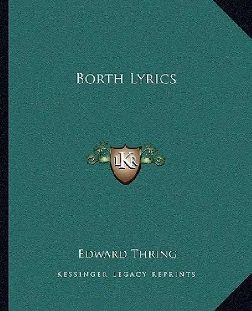 Borth Lyrics by Edward Thring
