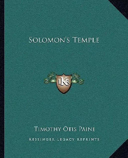 Solomon's Temple by Timothy Otis Paine