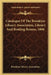 Catalogue Of The Brooklyn Library Association, Library And Reading Rooms, 1866 by Brooklyn Library Association