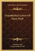 Unpublished Letters Of Dean Swift by Jonathan Swift, George Birkbeck Hill