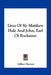 Lives Of Sir Matthew Hale And John, Earl Of Rochester by Gilbert Burnet