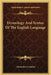 Etymology And Syntax Of The English Language by Alexander Crombie