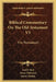 Biblical Commentary On The Old Testament V3: The Pentateuch by Carl F. Keil, Franz Delitzsch, James Martin