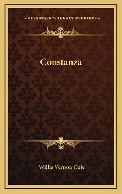 Constanza by Willis Vernon Cole