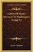 Letters Of Henry Brevoort To Washington Irving V2 by George S. Hellman