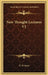New Thought Lectures V1 by F. W. Sears