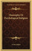 Theosophy Or Psychological Religion by F. Max Muller
