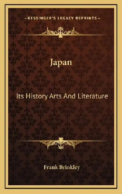 Japan: Its History Arts And Literature: Pictorial And Applied Art V7 by Frank Brinkley