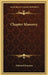 Chapter Masonry by Edmond Ronayne