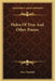 Helen Of Troy And Other Poems by Sara Teasdale