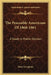 The Peaceable Americans Of 1860-1861: A Study In Public Opinion by Mary Scrugham