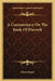 A Commentary On The Book Of Proverb by Moses Stuart