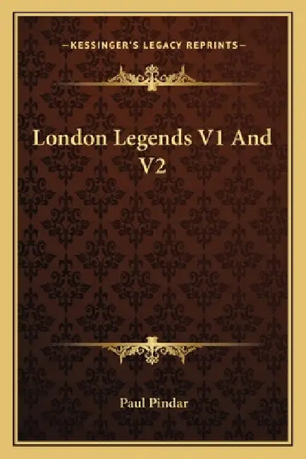 London Legends V1 And V2 by Paul Pindar