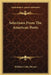 Selections From The American Poets by William Cullen Bryant