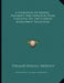 A Separation Of Arsenic, Antimony And Vanadium From Tungsten; On The Complex Bismuthico Tungstates by Orland Russell Sweeney