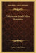 California And Other Sonnets by Fanny Purdy Palmer