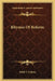 Rhymes Of Reform by Odell T. Fellows