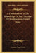 A Contribution To The Knowledge Of The Coccidae Of Southwestern United States by Gordon Floyd Ferris