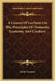 A Course of Lectures on the Principles of Domestic Economy AA Course of Lectures on the Principles of Domestic Economy and Cookery ND Cookery by Juliet Corson