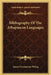 Bibliography Of The Athapascan Languages by James Constantine 1846-1895 Pilling