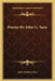 Poems By John G. Saxe by John Godfrey Saxe