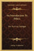 An Introduction To Ethics: For Training Colleges by George A. Johnston
