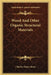 Wood And Other Organic Structural Materials by Charles Henry Snow
