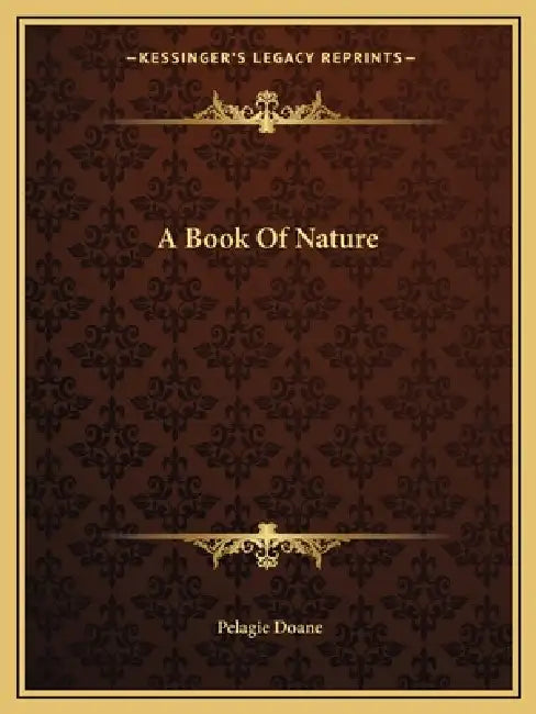 A Book of Nature by Pelagie Doane
