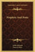 Prophets And Poets by Andre Maurois, Hamish Miles