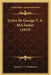 Lyrics By George V. A. McCloskey (1919) by George V. a. McCloskey
