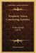 Prophetic Voices Concerning America: A Monograph (1874) by Charles Sumner