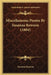 Miscellaneous Poems By Susanna Rowson (1804) by Susanna Rowson