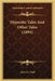 Hypnotic Tales And Other Tales (1894) by James L. Ford