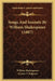 Songs And Sonnets By William Shakespeare (1887) by William Shakespeare, Francis T. Palgrave