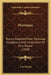 Provenca: Poems Selected From Personae, Exultations And Canzoniere Of Ezra Pound (1910) by Ezra Pound