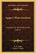 Apgar's Plant Analysis: Adapted To Gray's Botanies (1874) by E. A. Apgar, Austin C. Apgar