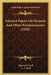 Selected Papers On Hysteria And Other Psychoneuroses (1920) by Sigmund Freud, A. A. Brill
