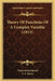 Theory Of Functions Of A Complex Variable (1913) by Heinrich Burkhardt, S. E. Rasor