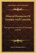 Mineral Resources of Georgia and Caucasia: Manganese Industry of Georgia (1919) by David Ghambashidze