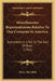 Miscellaneous Representations Relative To Our Concerns In America: Submitted In 1761 To The Earl Of Bute (1761) by Henry McCulloh