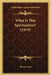 What Is This Spiritualism? (1919) by Horace Leaf