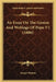 An Essay On The Genius And Writings Of Pope V1 (1806) by Joseph Warton