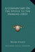 A Commentary On The Epistle To The Hebrews (1833) by Moses Stuart