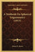 A Textbook On Spherical Trigonometry (1913) by Robert E. Moritz