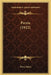Persia (1922) by Percy Sykes