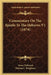 Commentary On The Epistle To The Hebrews V1 (1874) by Franz Delitzsch, Thomas L. Kingsbury