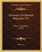 Dictionary Of National Biography V43: Owens-Passelewe (1895) by Sidney Lee