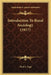 Introduction To Rural Sociology (1917) by Paul L. Vogt