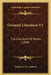 Oriental Literature V1: The Literature Of Persia (1900) by Richard J. H. Gottheil